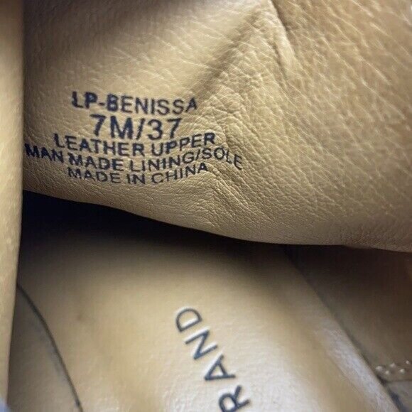 Lucky Brand Women's Benissa Boot Size 7 Dark Gray Suede Bootie Low Block Heel - Picture 12 of 12